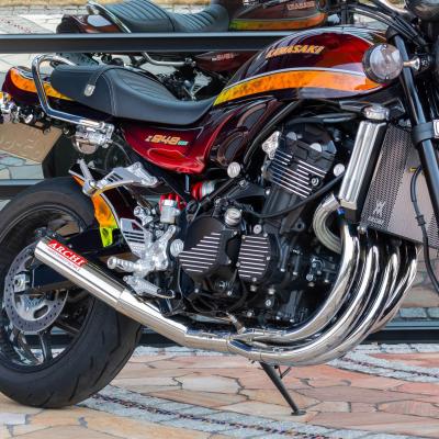 z900rs ショート管（バイク用フルエキゾースト）｜マフラー