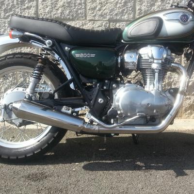 シムズクラフト w650 マフラー（バイク用フルエキゾースト）｜マフラー