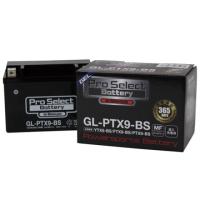 【メーカー直送】プロセレクトバッテリー 汎用 プロセレクトバッテリー GL-PTX9-BS（YTX9-BS 互換）（液入） メーカー在庫あり Pro… | モトメガネ2号店