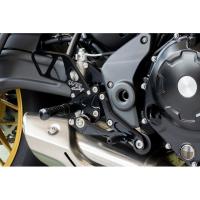 正規品／オーバーレーシング Z650RS バックステップ 4ポジション（ブラック） OVER RACING バイク | モトメガネ2号店