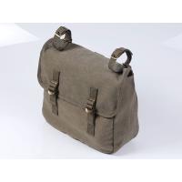 正規品／カスタム Canvas Saddle Bag（アーミーグリーン） Custom バイク | モトメガネ2号店