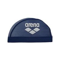 正規品／arena ARN-6414 メッシュキャップ（ネイビー×シルバー） サイズ：S メーカー在庫あり arena キャンプ | モトメガネ2号店