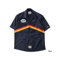 正規品／クレイスミス CSY-3907 HEADER ワークシャツ（ネイビー） サイズ：L Clay Smith バイク | モトメガネ2号店