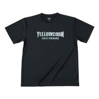 正規品／イエローコーン 2024春夏モデル YT-021 クールドライTシャツ（ブラック/シルバー） サイズ：L YeLLOW CORN バイク | モトメガネ2号店