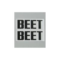 正規品／ビートジャパン BEET ステッカー SMALL カラー：黒 BEET 日用品 | モトメガネ2号店