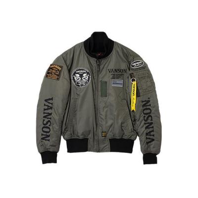 Vanson バイカー用ジャケット XL オリーブ VANSON バイク用ジャケット（サイズ（S/M/L）：4L）｜バイクウェア