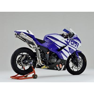 ニンジャ250 2本出しマフラー（バイク用フルエキゾースト）｜マフラー