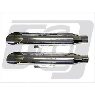 値下げ　クロームワークス　スラッシュカットマフラー　ダイナ用 3インチ HP-Plus スリップオンマフラー ダイナモデル用 - Khrome Werks