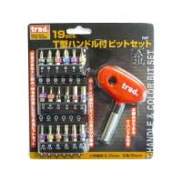 正規品／三共コーポレーション trad 19PC T型ハンドル付ビット sankyo Corporation 日用品 | モトメガネ2号店