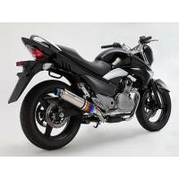 正規品／BMS GSR250 R-EVO・W（ダブル） スリップオン サイレンサー：ヒートチタン BMS RACING FACTORY バイク | モトメガネ2号店