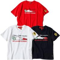 フェラーリ Tシャツ キッズ イタリアン ドライバー Tシャツ モータースポーツ ウェア Ferrari | Motorimoda