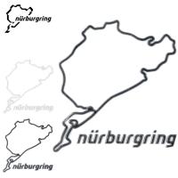 ニュルブルクリンク ステッカー ノルドシュライフェ 3D ステッカー 12cm モータースポーツ 雑貨 Nurburgring | Motorimoda