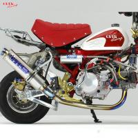 OVER Racing 13-01-261 MONKEY フルチタン ポリッシュブルー | 二輪用品店 MOTOSTYLE