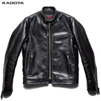 カドヤ(KADOYA) HEAD FACTORY (ヘッドファクトリー) バイク用 レザージャケット HF/AS-1VS ブラック 0701-0 | 二輪用品店 MOTOSTYLE