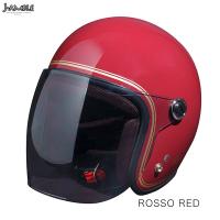 J-AMBLE ROH-506 ジェットヘルメット 新CLASSIC Rosso StyleLab (レディース) ROSSO RED | 二輪用品店 MOTOSTYLE