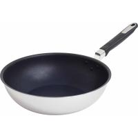 ウルシヤマ金属工業 いため鍋 28cm IH対応 日本製 クワトロプラス QTP-W28 シルバー | Mount Plus