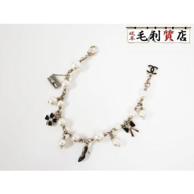 CHANEL（シャネル） CHANEL 07P ココマーク フェイクパール クローバー