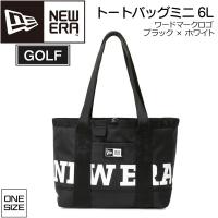 ニューエラ ゴルフ バッグ NEW ERA  トートバッグ ミニ 6L  ブラック/ホワイト | MOVEセレクト