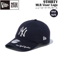 ニューエラ キャップ 9THIRTY NEWERA ニューヨーク・ヤンキース VISOR LOGO ネイビー 帽子 | MOVEセレクト