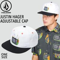 スケートボード スノーボード サーフィン 23SS VOLCOM ボルコム JUSTIN HAGER CAP ジャスティンハガーキャップ | MOVEセレクト