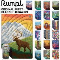 値下げ ブランケット ランプル Rumpl ORIGINAL PUFFY BLANKET キャンプ アウトドア 日よけテント中敷き 防寒 毛布 車中泊 野外フェス スポーツ観戦 132cmX190cm