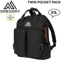 バッグ 鞄 GREGORY グレゴリー TWIN POCKET PACK BLACK ツインポケットパック | MOVE
