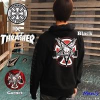 INDEPENDENTxTHRASHER PENTAGRAM CROSS PULLOVER パーカ インディペンデントxスラッシャー | MOVE