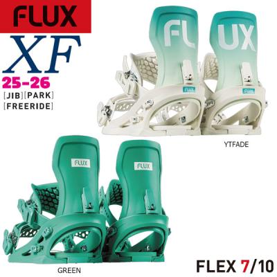FLUX BINDINGS スノーボード用品（色：グリーン系）｜スポーツ