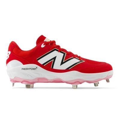 New Balance 野球 スパイク（色：レッド系）｜スパイク、シューズ