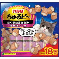 いなばペットフード いなば ちゅるビ〜 まぐろと焼ささみほたて味 10g×18袋 ☆ペット用品 ※お取り寄せ商品 ※賞味期限：3ヵ月以上 | MプライスYahoo!店