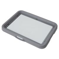 ペティオ 片手でらくらくドッグトレー レギュラー グレー 1個 ☆ペット用品 ppt2 | MプライスYahoo!店