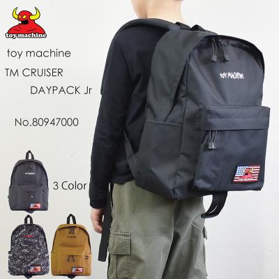 トイマシーン TMクルーザーデイパック ブラックパターン 総柄 リュック 楽天市場】toy machine トイマシーン TM CRUISER DAYPACK 80946600