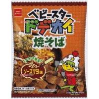 YCxおやつカンパニー　６７Ｇ ベビースタードデカイ焼そばソースマヨ味×24個【x】【送料無料（沖縄は別途送料）】 | ワイワイ菓子問屋ヤフー店