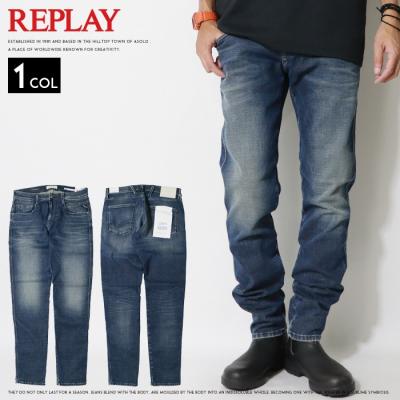 REPLAY メンズジーンズ、デニム（インチ：34インチ）｜ボトムス 