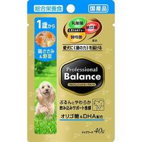 ペットラインプロバラ プロフェッショナル・バランス パウチ 1歳から 成犬用 鶏ささみ＆野菜 40g×12コ | Ms&Ks