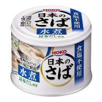 宝幸 日本のさば水煮 食塩不使用 昆布だし使用 190ｇ×24缶 190グラム (x 24) | Ms&Ks