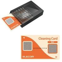 エレコム CK-CR1 ICクリーニングカード 接点式クリーナー ETC / B-CASカード / ICカード / クレジットカード決済端末機 対応 乾式 | むさしのマート