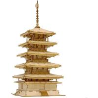 Wooden Art ki-gu-mi 五重の塔 | エムズポケッツ