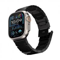 国内正規品 Just Mobile ジャストモバイル Apple Watchバンド Watch Band 1K カーボンファイバー マグネット式留め具  Apple Watchベルト | msquall