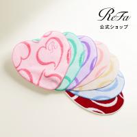 ● ReFa ハート型 ハンカチ ● リファハートハンドタオルアイラ 公式 かわいい 可愛い ギフト プレゼント 女性 娘 レディース