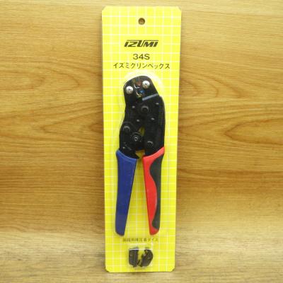 未使用)IZUMI/泉精器製作所 34S 圧着圧縮工具 絶縁被覆付圧着 未使用)IZUMI/泉精器製作所 34S 圧着圧縮工具 絶縁被覆付圧着