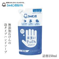 泡タイプ ハンドソープ シャボン玉石けん バブルガード つめかえ用 250mL 購入金額別特典あり 正規品 ナチュラル 合アルコール・抗菌剤、さらに香料・着色料・… | オーガニック健康生活 むぎごころ