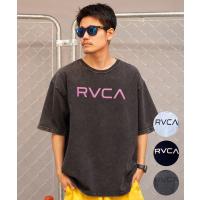 RVCA ルーカ BIG RVCA TEE メンズ 半袖 Tシャツ ロゴ シンプル オーバーサイズ BE041-226 | ムラサキスポーツ