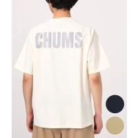 CHUMS チャムス メンズ 半袖 Tシャツ 半袖TEE ボックスシルエット ストレッチ セットアップ対応 CH01-2344 | ムラサキスポーツ