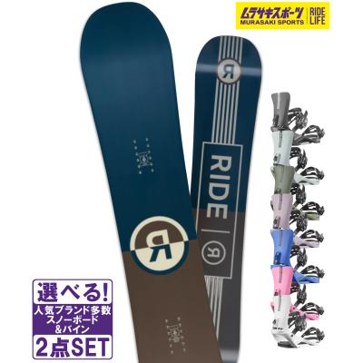 RIDE/ライド メンズスノーボードセット★149cm カバー+ビン付 RIDE/ライド メンズスノーボードセット☆149cm カバー+ビン付
