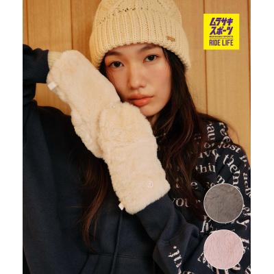 手袋 ファー ミトンのおすすめ人気商品一覧 通販 - Yahoo!ショッピング