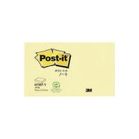 3M スリーエムジャパン Post-it ポストイット 再生紙 ノート イエロー 655RP-Y 縦75×横127mm | NEXT!