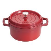 staub ストウブ  ホーロー鍋 RST4743 ピコ・ココット ラウンド (20cm)/チェリー | NEXT!