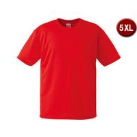 United Athle/ユナイテッドアスレ  4.1オンス ドライアスレチック Tシャツ 5XLサイズ (レッド) 590001CXX-69 | NEXT!