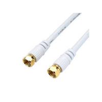 HORIC HORIC アンテナケーブル 0.5m ホワイト 両側ネジ式コネクタ AC05-443WH | NEXT!